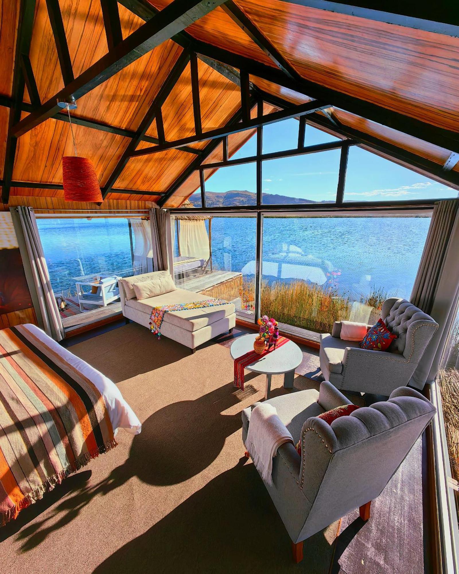 Kay Pacha Lodge Lago Titicaca All Inclusive Puno Pokoj fotografie