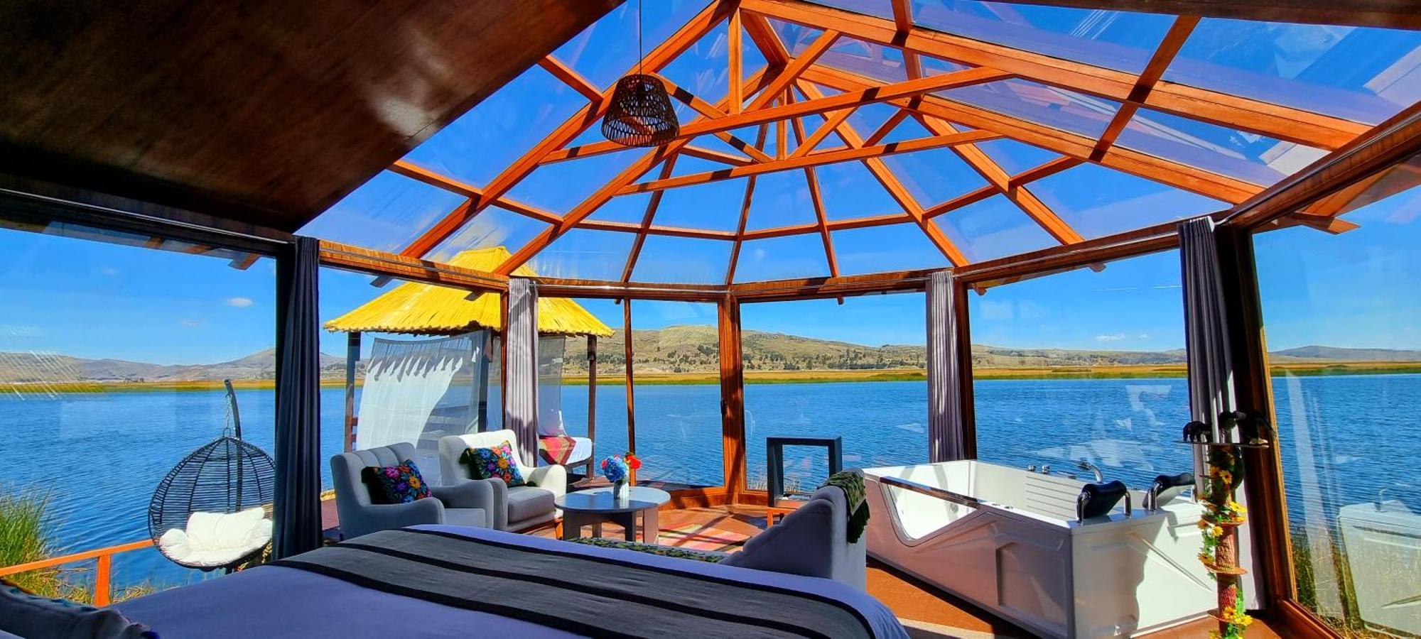 Kay Pacha Lodge Lago Titicaca All Inclusive Puno Pokoj fotografie