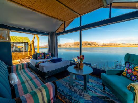 Kay Pacha Lodge Lago Titicaca All Inclusive Puno Pokoj fotografie