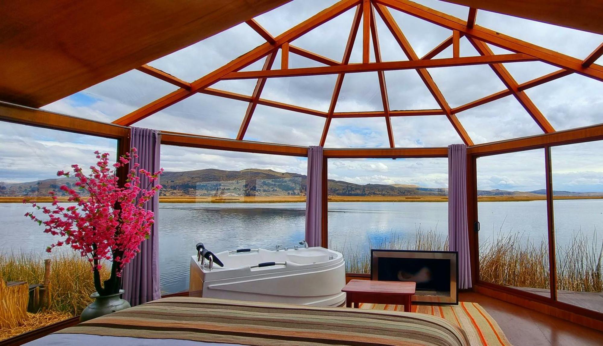 Kay Pacha Lodge Lago Titicaca All Inclusive Puno Pokoj fotografie